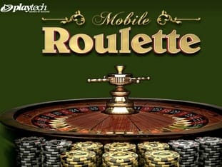 Mobile Roulette game screenshot